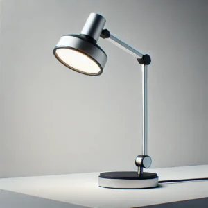 Minimalistyczna lampa biurkowa LED