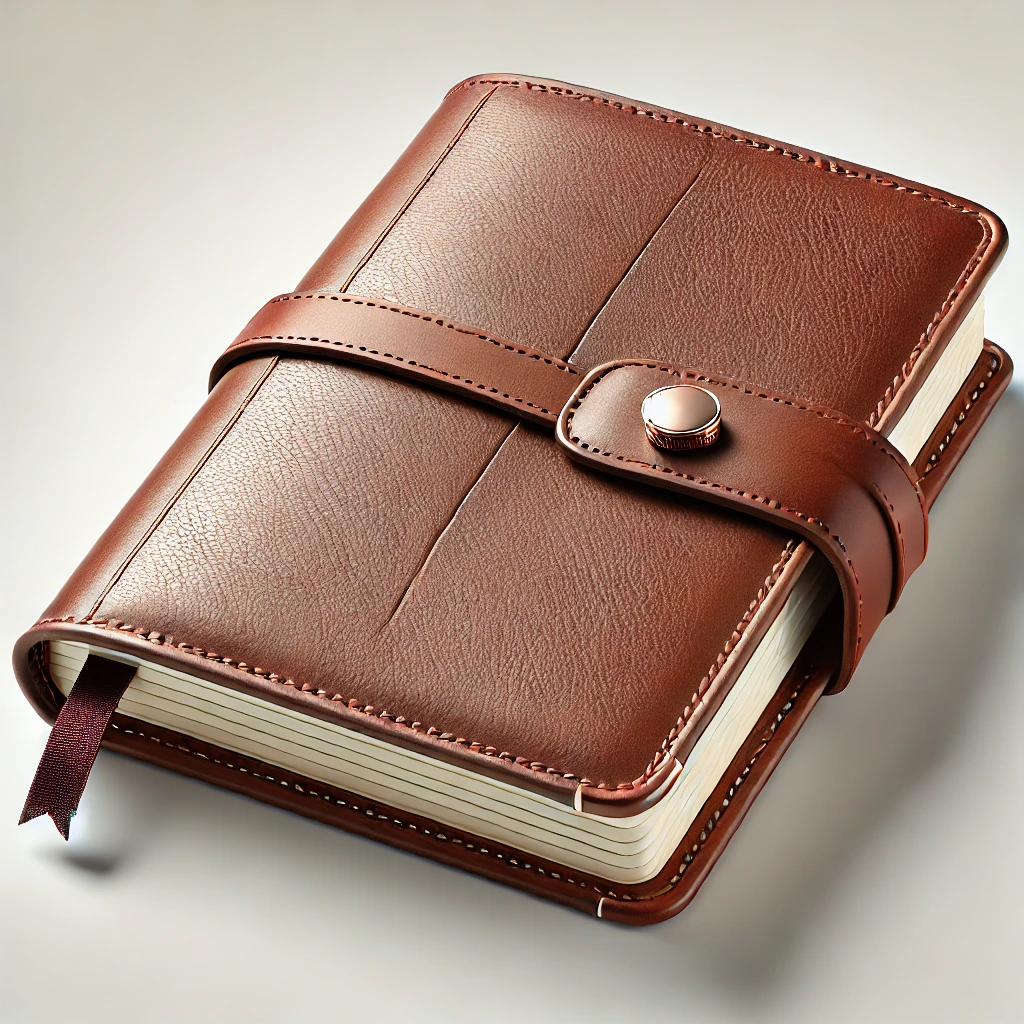 Notes skórzany A5 z magnetycznym zamknięciem